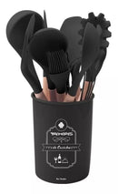 Kit 12 Utensílios Silicone Antiaderente