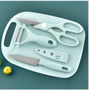 Kit Facas + Tesoura + Descascador Cozinha