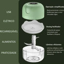 Mini Processador Elétrico Portátil USB 250ml