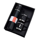 Kit Garrafa Térmica 500ml Inox + 3 Xícaras