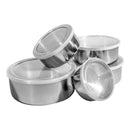 tigelas inox armazenamento cozinha