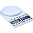 Balança digital cozinha alta precisão 1g até 10kg com tela LCD para pesagem de ingredientes.