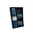Kit Garrafa Térmica 500ml Inox + 3 Xícaras