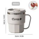 Caneca Térmica Inox 304 Parede Dupla + Alça