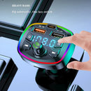 Transmissor FM Bluetooth 5.0 Carregador USB
