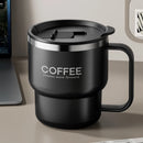 Caneca Térmica Inox 304 Parede Dupla + Alça