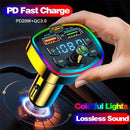 Transmissor FM Bluetooth 5.0 Carregador USB
