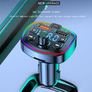 Transmissor FM Bluetooth 5.0 Carregador USB