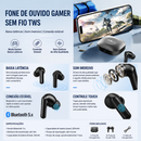 Fone de Ouvido Bluetooth Lenovo LE209 - Sem Fio TWS com Bluetooth 6.0 e 30h de Bateria